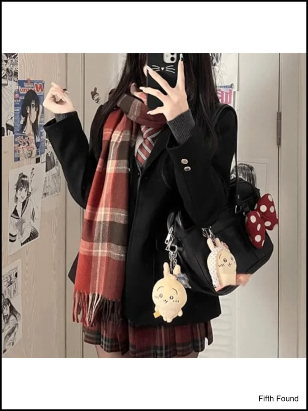 Scottish Tartan Plaid Winter Scarf Fringe Shawl Wrap Soft Warm Women